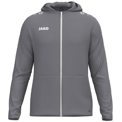 Afbeeldingen van Jas met kap One grijs (LEVERBAAR VANAF JANUARI 2026)